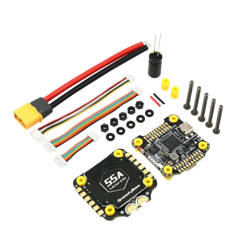 5-8 Inch FPV Drone Frame Parts - đánh giá và giá Speedybee F405 V4 Bls 55A Stack