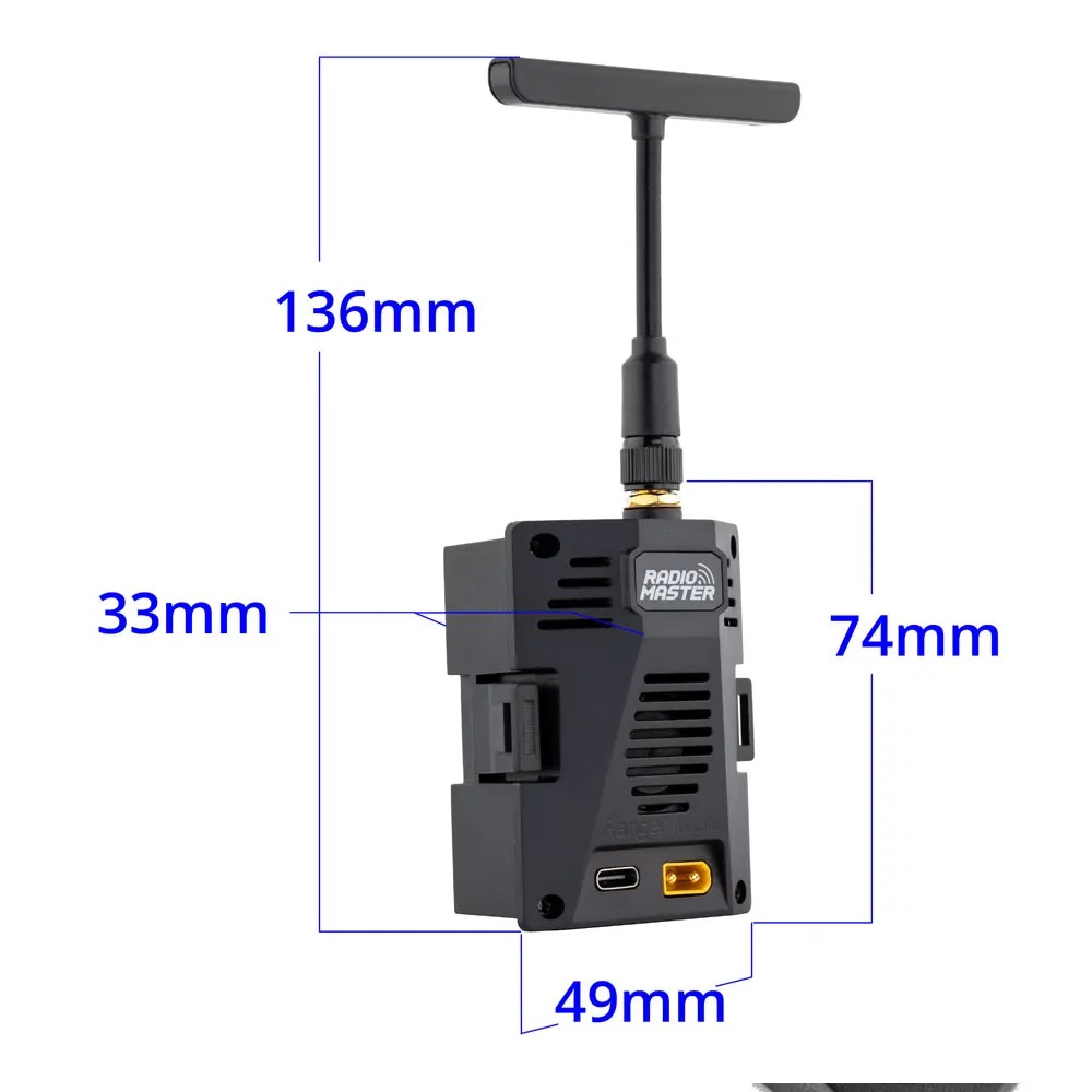 RadioMaster Ranger Micro ELRS  - đánh giá và giá Radiomaster Ranger 2.4Ghz Elrs Module