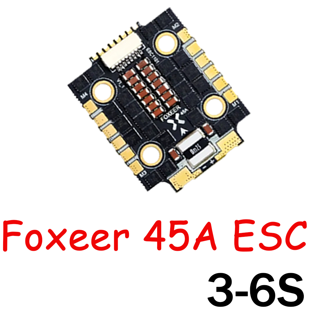 Foxeer Reaper F4 128K Mini 45A - đánh giá và giá Foxeer Reaper F4 128K 65A Esc