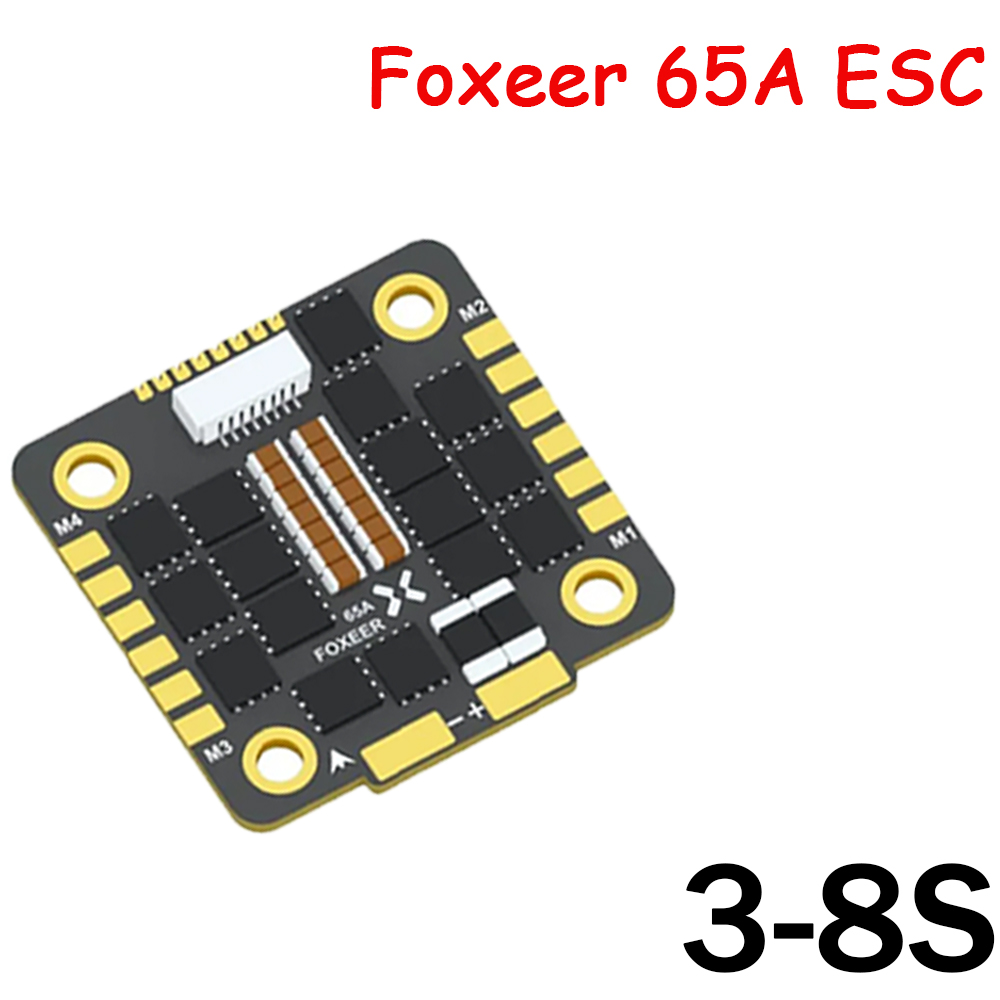 Foxeer Reaper F4 128K Mini 45A - đánh giá và giá Foxeer Reaper F4 128K 65A Esc