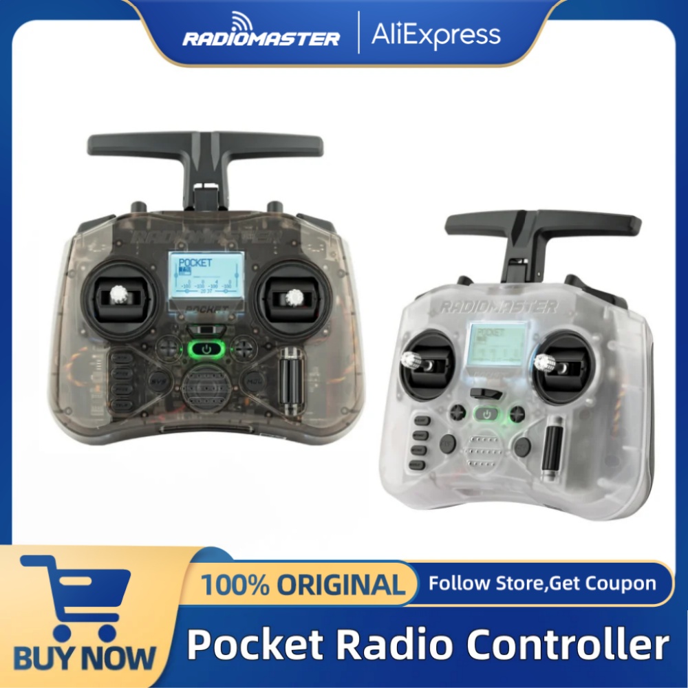 Radiomaster Pocket Hall Gimbal - đánh giá và giá Radiomaster Pocket Elrs M2