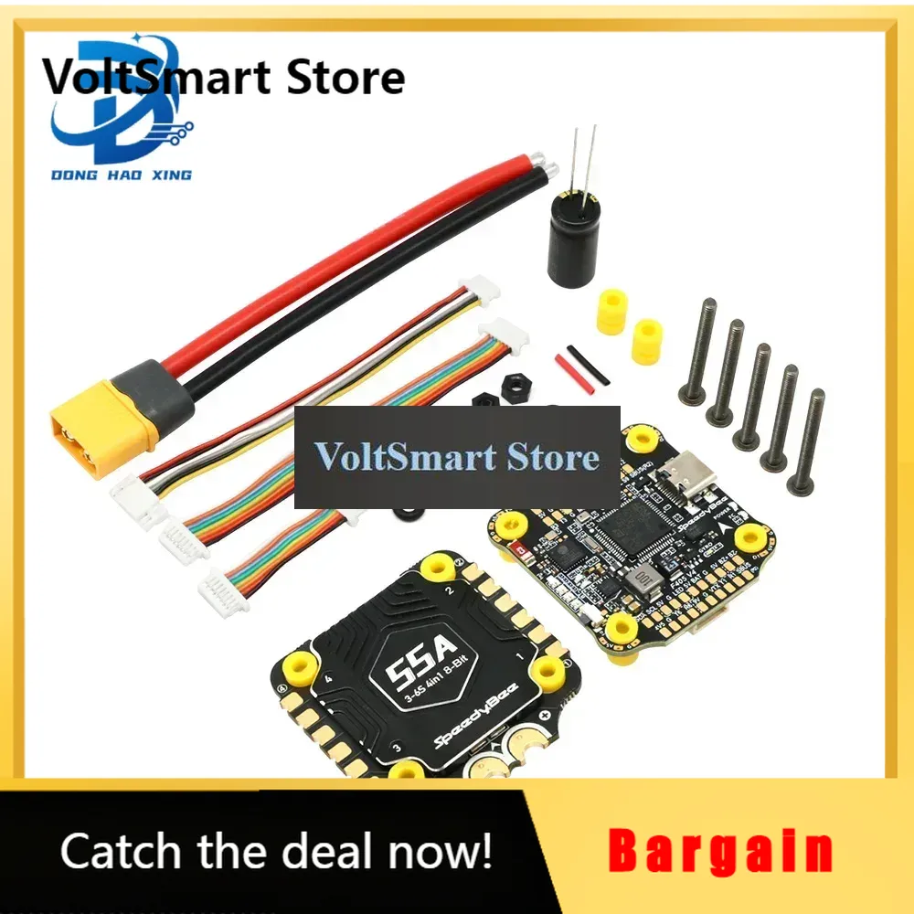 VoltS1pcs For Speedybee F405 V - đánh giá và giá Speedybee F405 V4 Bls 55A Stack