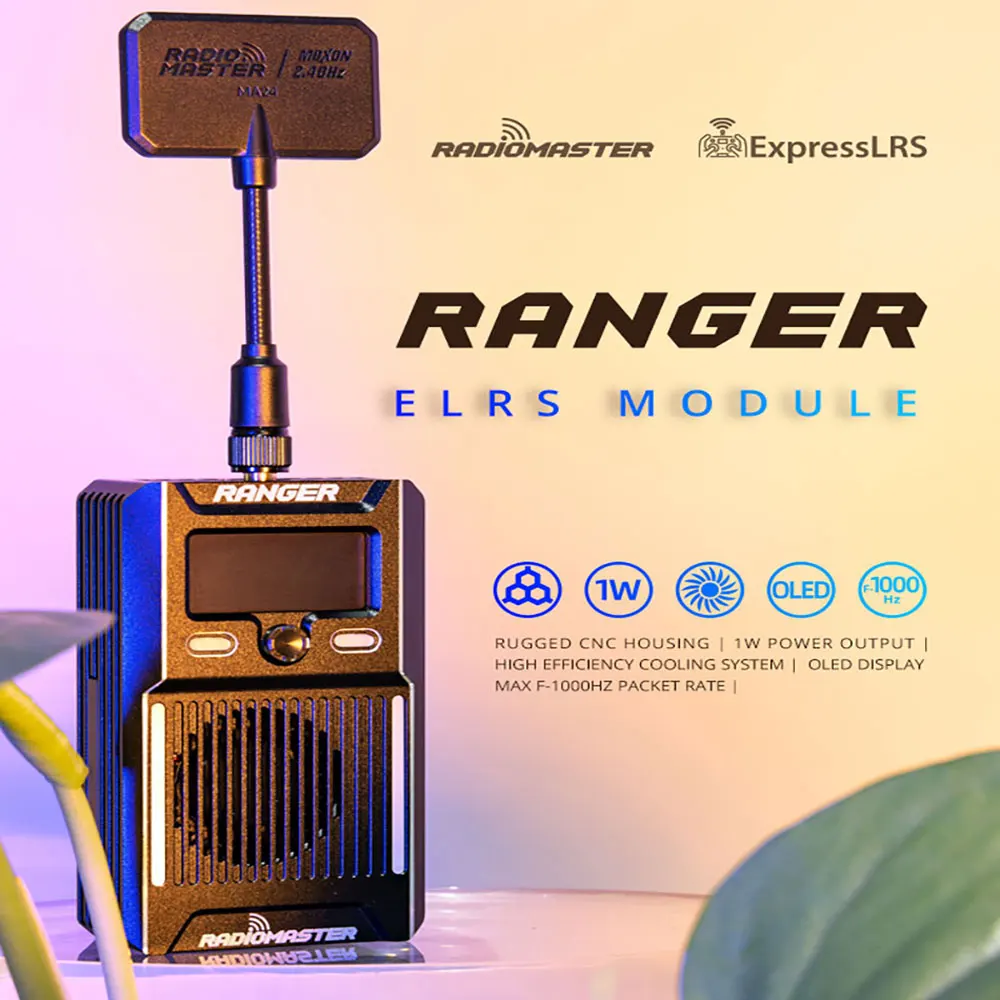 RadioMaster Ranger 2.4GHz ELRS - đánh giá và giá Radiomaster Ranger 2.4Ghz Elrs Module